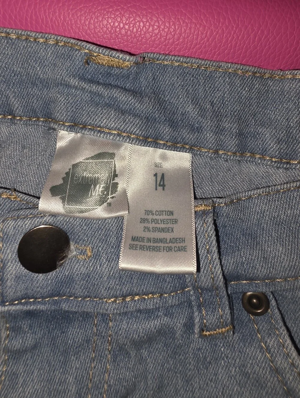 Girls' Light Blue Denim Shorts - Casual Everyday Style